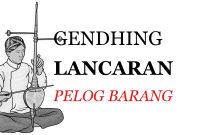Notasi Gendhing Lancaran Pelog Barang