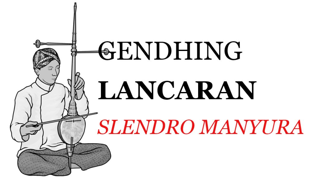 Notasi Gendhing Lancaran Slendro Manyura