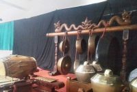 foto gamelan kendang, kenong dan kempul