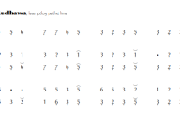 notasi Ladrang Kudhawa Pelog 5