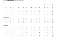 notasi Ladrang Ginonjing Pelog 6