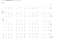 notasi Ladrang Pacarcina Pelog 5