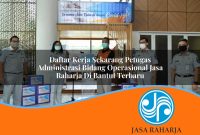 daftar kerja sekarang petugas administrasi bidang operasional jasa raharja di bantul terbaru 1753417623