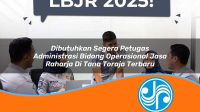 dibutuhkan segera petugas administrasi bidang operasional jasa raharja di tana toraja terbaru 1753412412