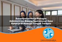 kesempatan kerja petugas administrasi bidang operasional jasa raharja di mamuju tengah terbaru 1753399306