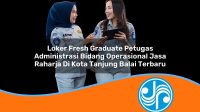 loker fresh graduate petugas administrasi bidang operasional jasa raharja di kota tanjung balai terbaru 1753354439