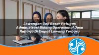 lowongan gaji besar petugas administrasi bidang operasional jasa raharja di empat lawang terbaru 1753415741