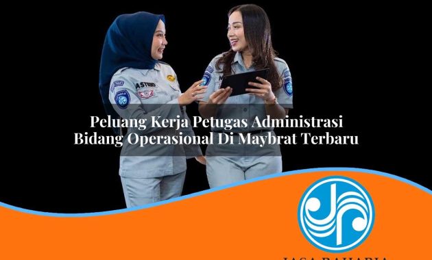 peluang kerja petugas administrasi bidang operasional di maybrat terbaru 1753326420