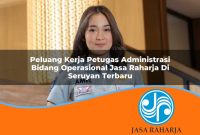 peluang kerja petugas administrasi bidang operasional jasa raharja di seruyan terbaru 1753420125
