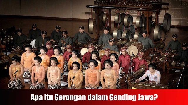 Apa itu Gerongan dalam Gending Jawa?
