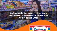 daftar kerja sekarang loker kasir indomaret di kecamatan badas kab kediri tahun 2026 1763099298