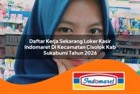 daftar kerja sekarang loker kasir indomaret di kecamatan cisolok kab sukabumi tahun 2026 1762988186