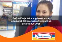 daftar kerja sekarang loker kasir indomaret di kecamatan srengat kab blitar tahun 2026 1763060887