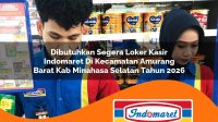dibutuhkan segera loker kasir indomaret di kecamatan amurang barat kab minahasa selatan tahun 2026 1763314311