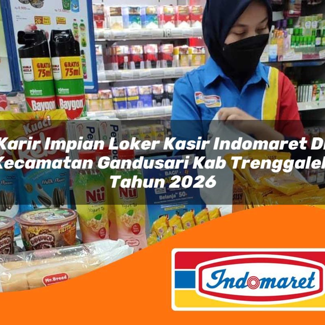 karir impian loker kasir indomaret di kecamatan gandusari kab trenggalek tahun 2026 1763102963