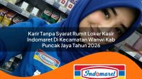 karir tanpa syarat rumit loker kasir indomaret di kecamatan wanwi kab puncak jaya tahun 2026 1763375139