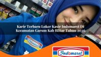 karir terbaru loker kasir indomaret di kecamatan garum kab blitar tahun 2026 1763293809