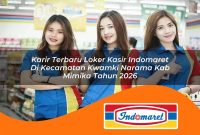 karir terbaru loker kasir indomaret di kecamatan kwamki narama kab mimika tahun 2026 1762990702