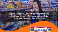 karir terbaru loker kasir indomaret di kecamatan moramo utara kab konawe selatan tahun 2026 1763192737