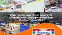 kerja hari ini loker kasir indomaret di kecamatan lalonggasumeeto kab konawe tahun 2026 1763310564