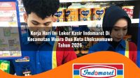 kerja hari ini loker kasir indomaret di kecamatan muara dua kota lhokseumawe tahun 2026 1763235277