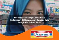 kesempatan kerja loker kasir indomaret di kecamatan bantan kab bengkalis tahun 2026 1762992148