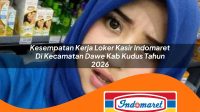 kesempatan kerja loker kasir indomaret di kecamatan dawe kab kudus tahun 2026 1763172972