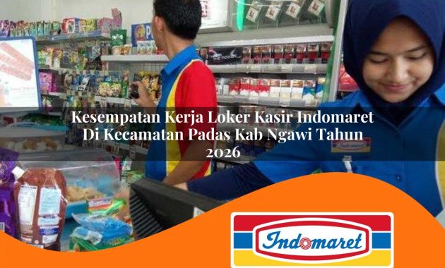 kesempatan kerja loker kasir indomaret di kecamatan padas kab ngawi tahun 2026 1763077938