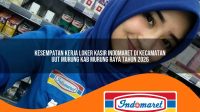 kesempatan kerja loker kasir indomaret di kecamatan uut murung kab murung raya tahun 2026 1763367561