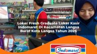 loker fresh graduate loker kasir indomaret di kecamatan langsa barat kota langsa tahun 2026 1763433513