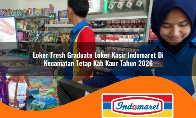 loker fresh graduate loker kasir indomaret di kecamatan tetap kab kaur tahun 2026 1763067882