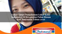 loker tanpa pengalaman loker kasir indomaret di kecamatan pulau rimau kab banyuasin tahun 2026 1763381734