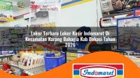 loker terbaru loker kasir indomaret di kecamatan karang bahagia kab bekasi tahun 2026 1763298204