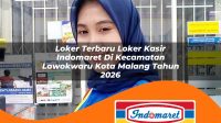 loker terbaru loker kasir indomaret di kecamatan lowokwaru kota malang tahun 2026 1762989000