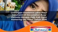 lowongan freelance loker kasir indomaret di kecamatan buay pemuka bangsa raja kab ogan komering ulu timur tahun 2026 1763412092