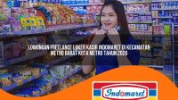 lowongan freelance loker kasir indomaret di kecamatan metro barat kota metro tahun 2026 1763433633