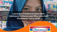 lowongan freelance loker kasir indomaret di kecamatan way lima kab pesawaran tahun 2026 1763385638