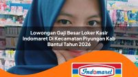 lowongan gaji besar loker kasir indomaret di kecamatan piyungan kab bantul tahun 2026 1763234743