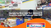 lowongan gaji besar loker kasir indomaret di kecamatan syujak kab tambrauw tahun 2026 1763198188