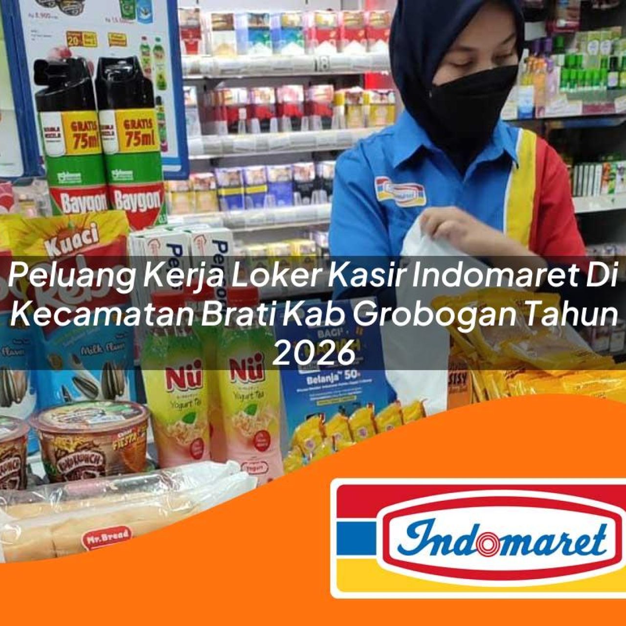 peluang kerja loker kasir indomaret di kecamatan brati kab grobogan tahun 2026 1763214992
