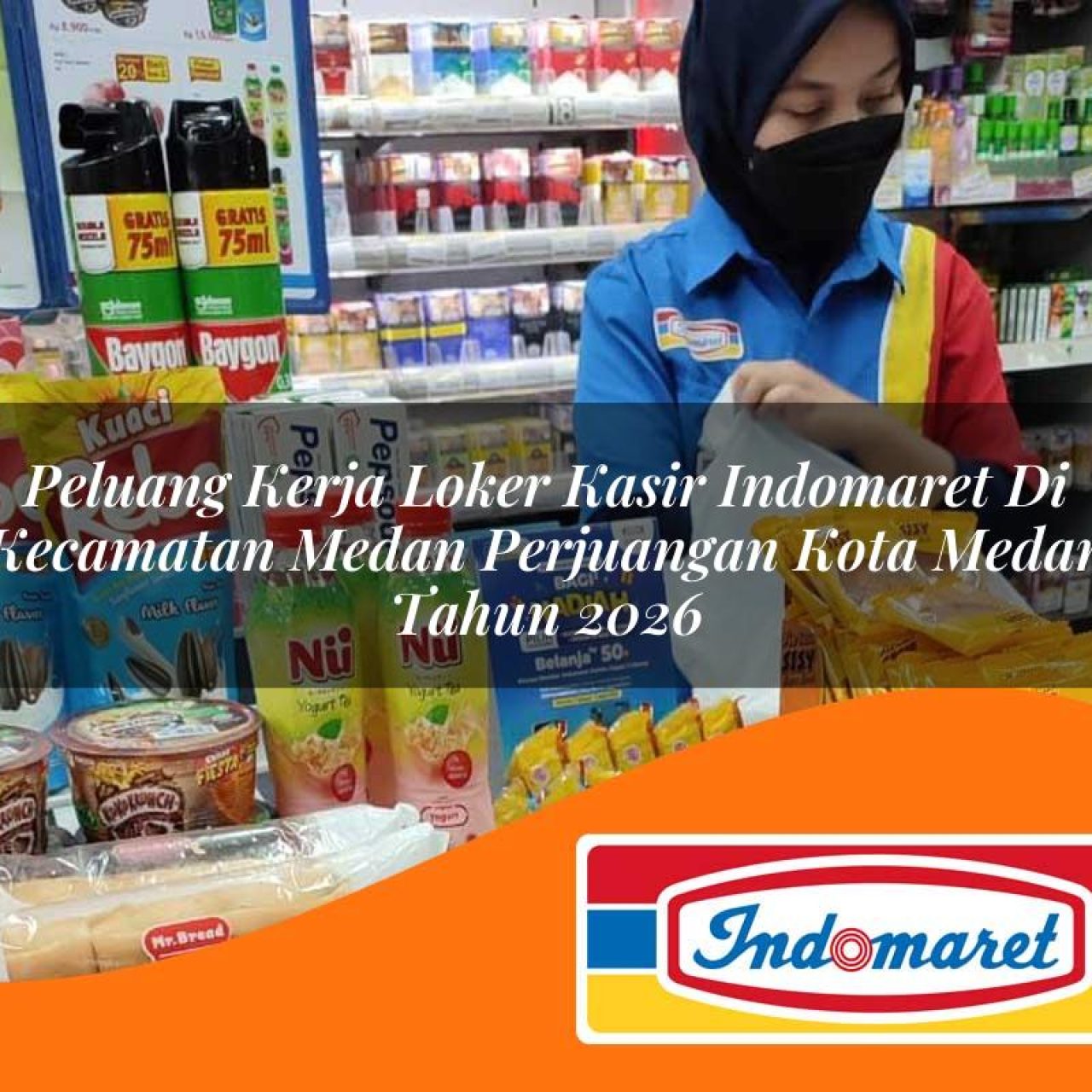 peluang kerja loker kasir indomaret di kecamatan medan perjuangan kota medan tahun 2026 1763194714