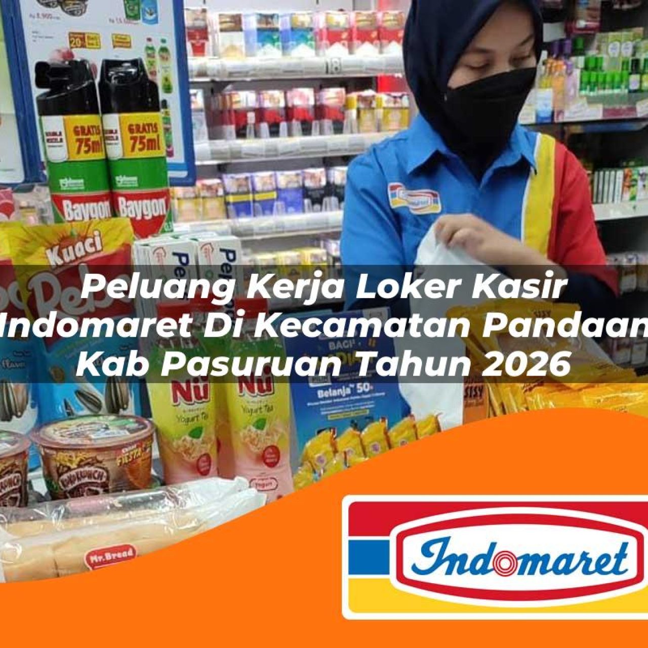 peluang kerja loker kasir indomaret di kecamatan pandaan kab pasuruan tahun 2026 1763261305