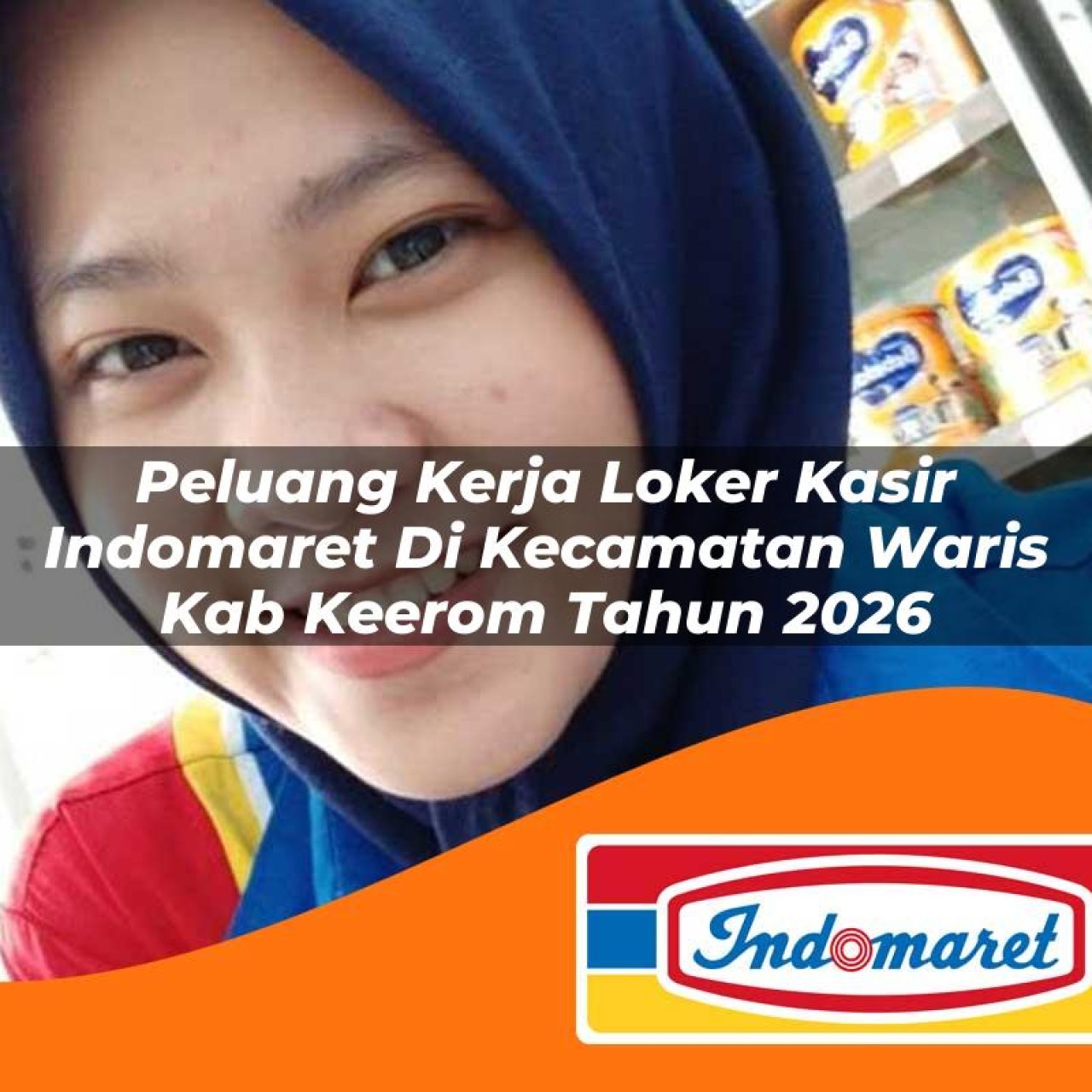 peluang kerja loker kasir indomaret di kecamatan waris kab keerom tahun 2026 1763236668